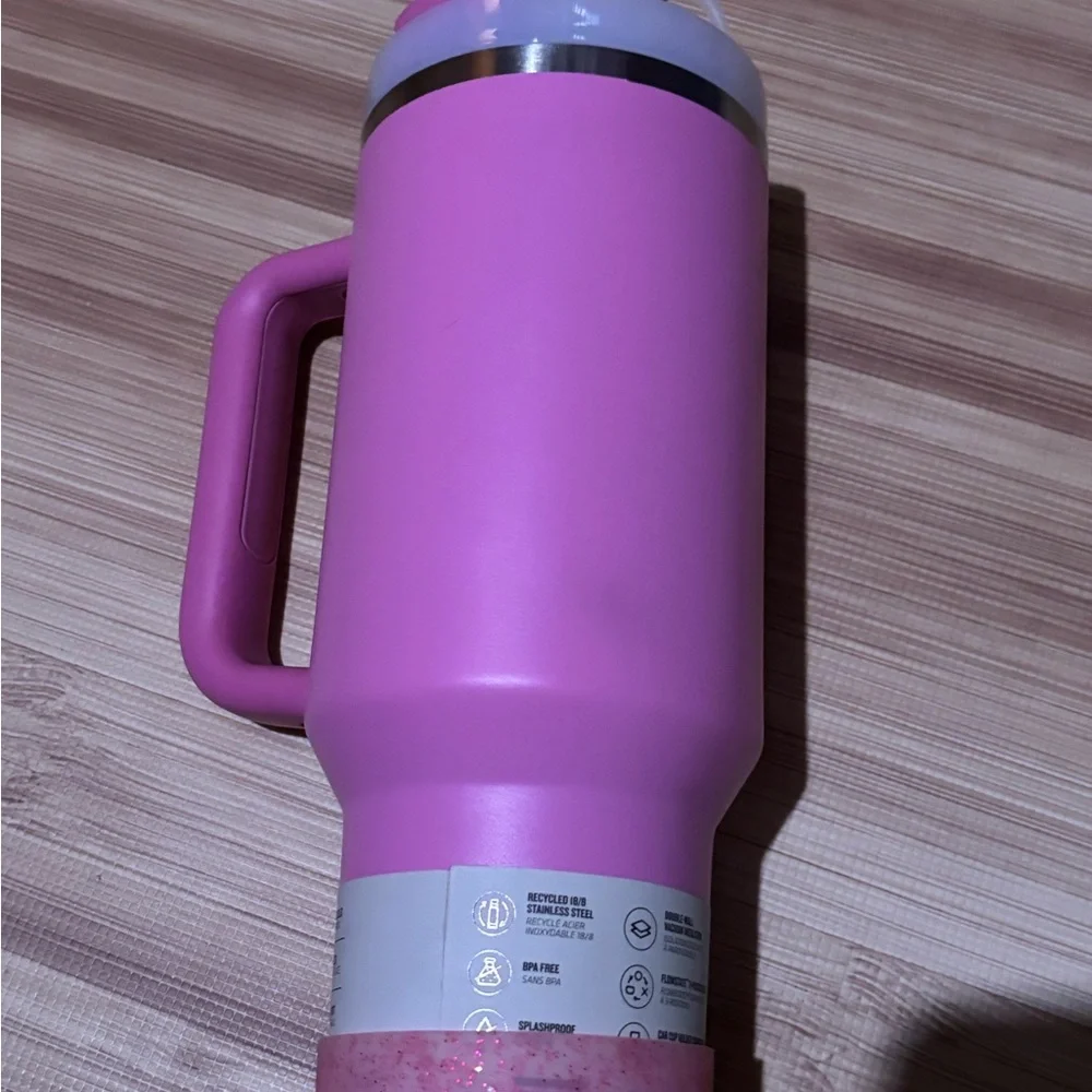 Stanley Peony Pink Mug with Handle - Picture 3 of 3
